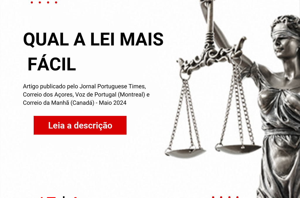 Qual a lei mais fácil ⚖️