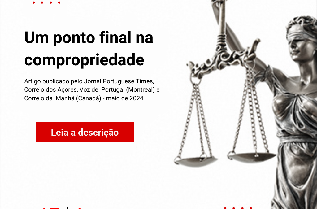 Um ponto final na compropriedade ⚖️