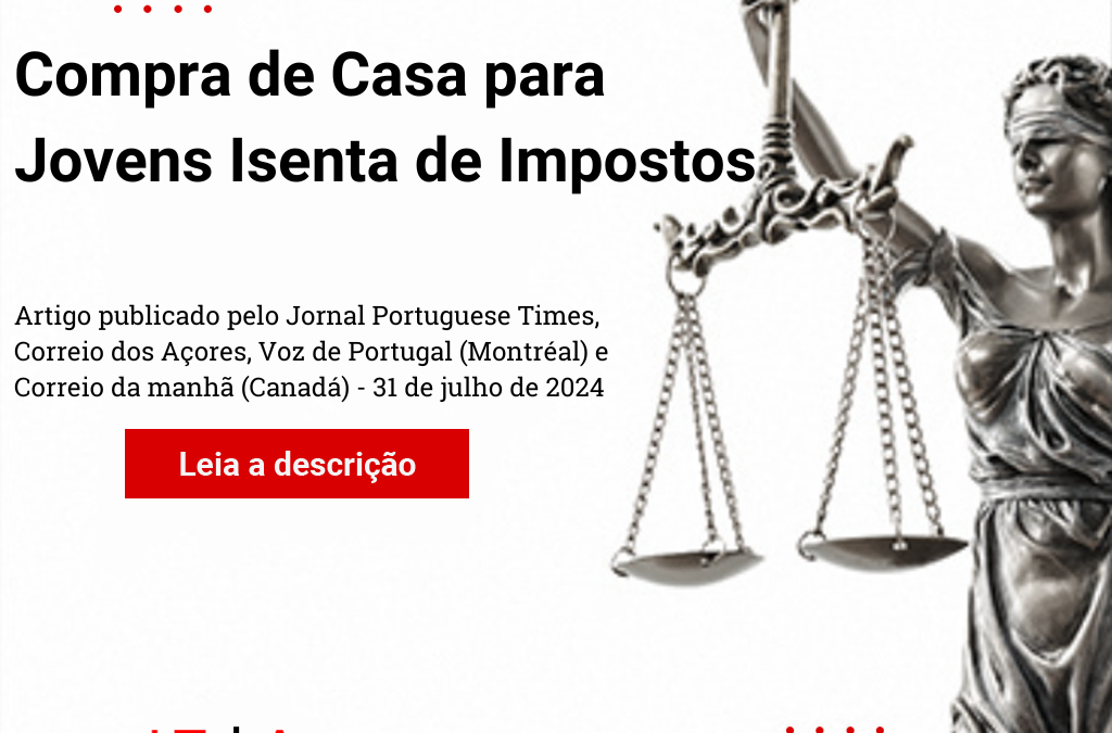 Compra de Casa para Jovens Isenta de Impostos⚖️