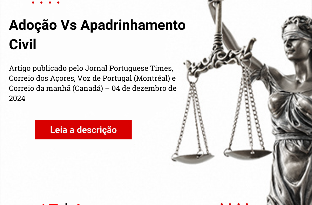 Adoção vs Apadrinhamento civil ⚖️