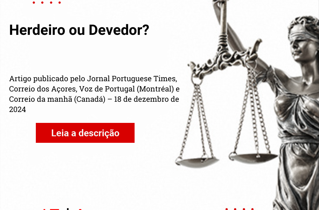 Herdeiro ou Devedor? ⚖️