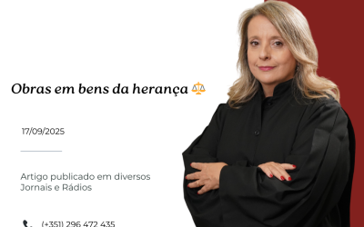 Obras em bens da herança ⚖️
